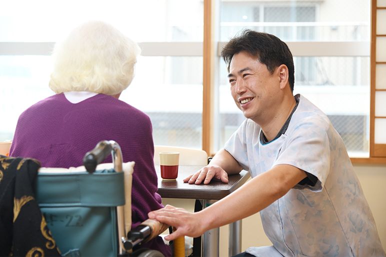 社会医療法人社団順江会　かがやきライフ江東の職場の様子