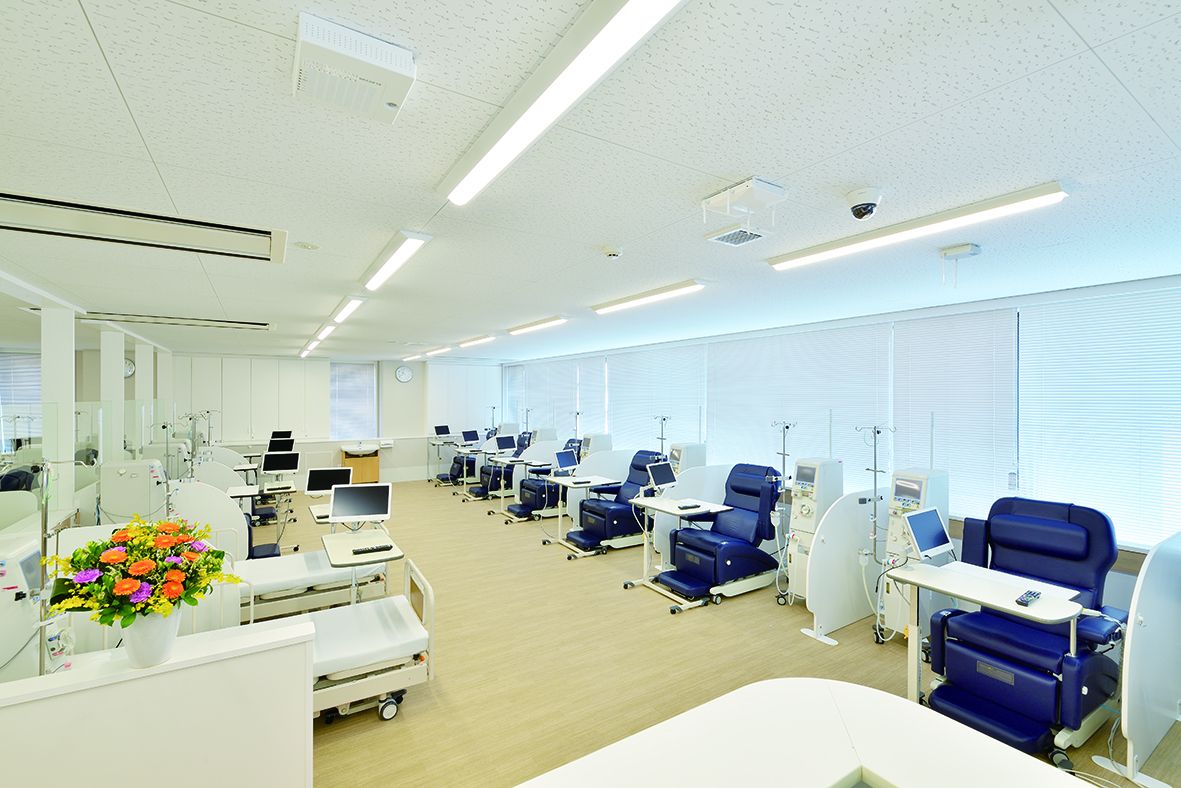 横浜東口腎クリニックの職場の様子