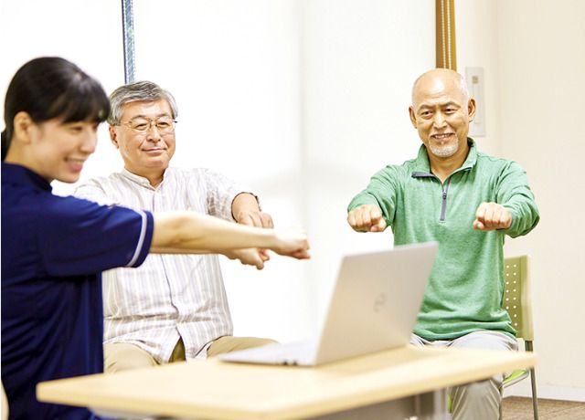 株式会社リハビリウォークの職場の様子