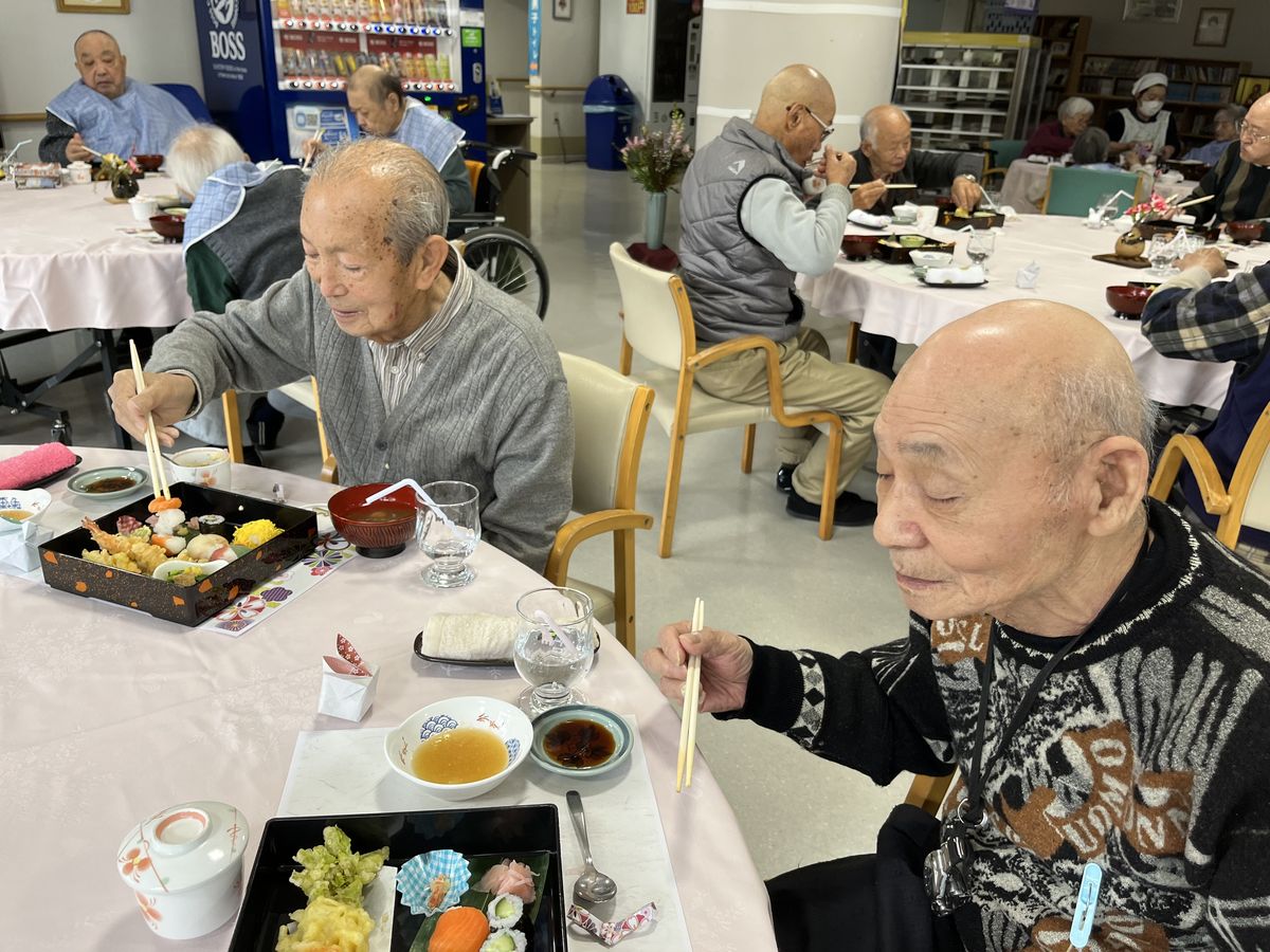 特別養護老人ホーム福楽園の職場の様子