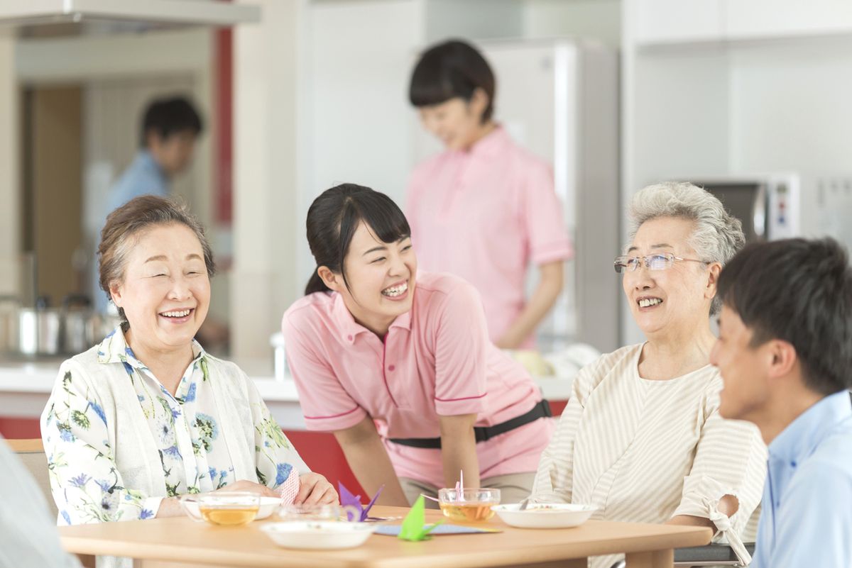株式会社サポートホームりぼんの職場の様子