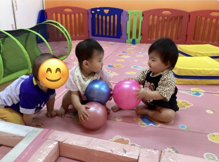日々、成長中のおむすびぐみさん😆【0歳児】