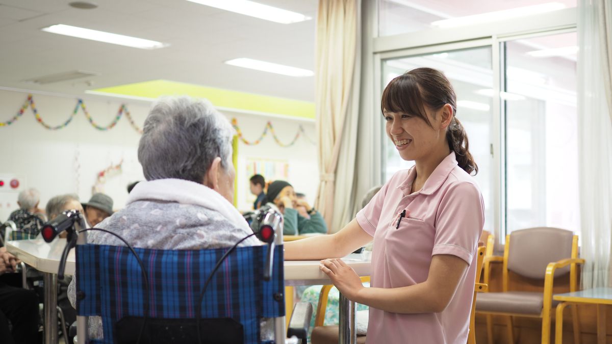 サンパレス指定短期入所生活介護事業所の職場の様子