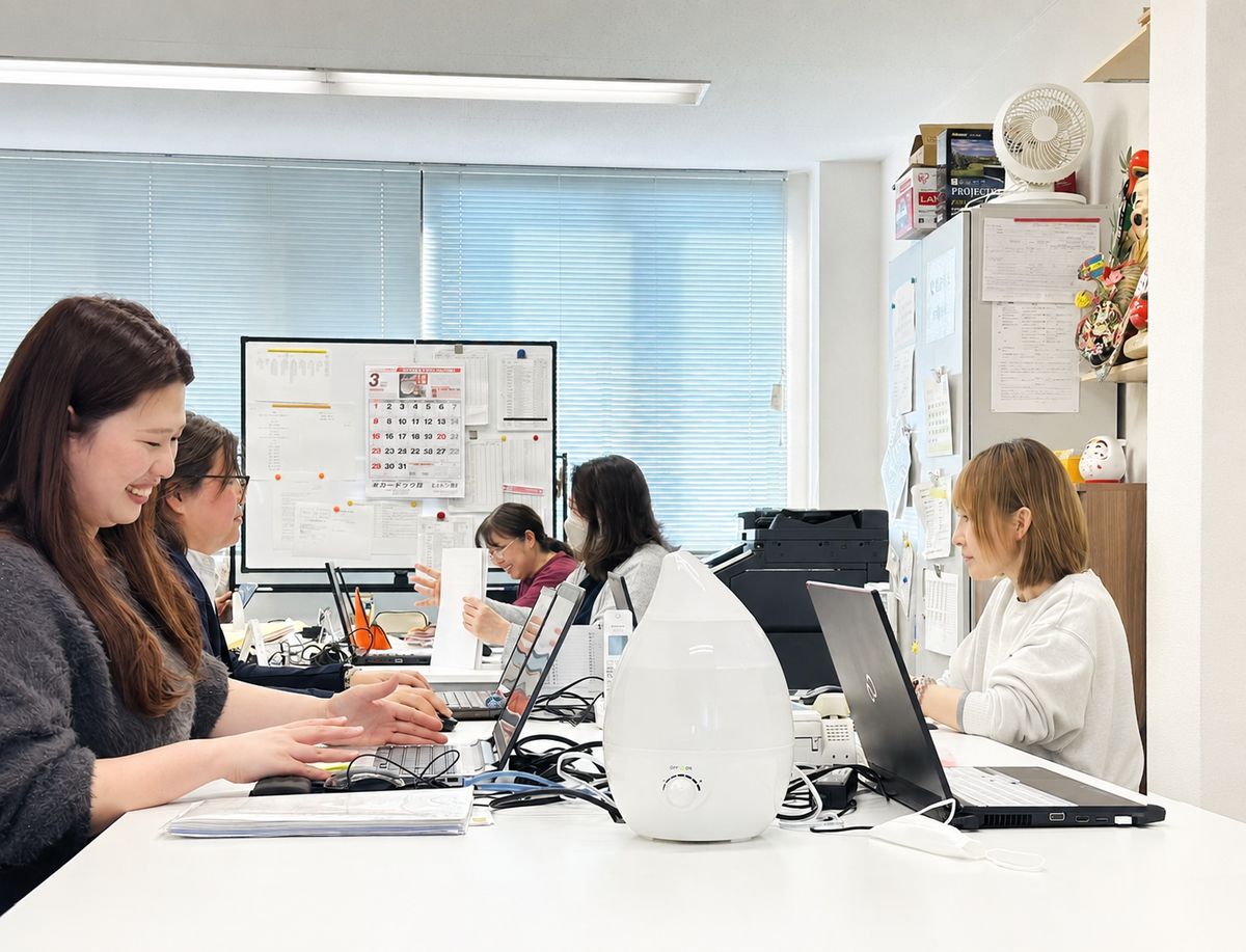 株式会社cocoloの職場の様子